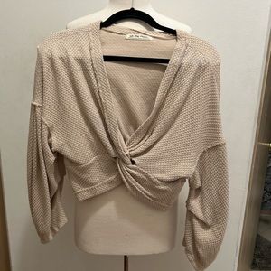 Free people cropped top